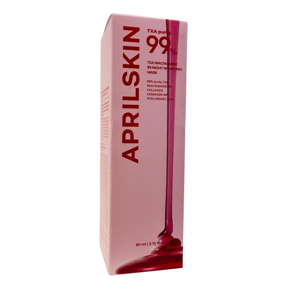 APRILSKIN TXA‎ Niacinamide 99 Night Wrapping Mask 80ml Brightening K-Beauty New
